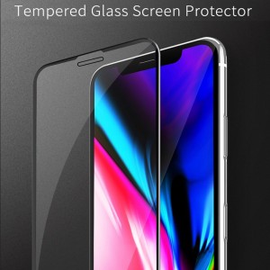 Chránič obrazovky z tvrzeného skla z hedvábného skla 2,5D pro modely XI / XI MAX 2019